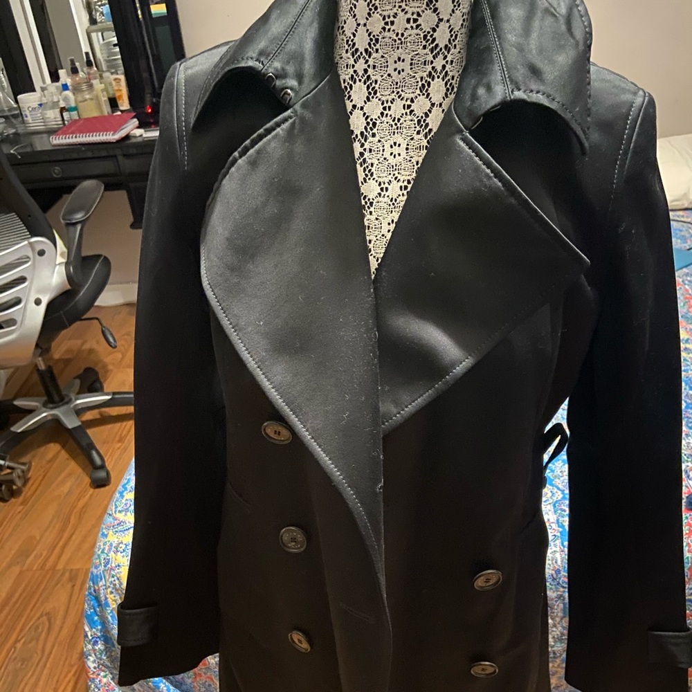 Pink tartan coat